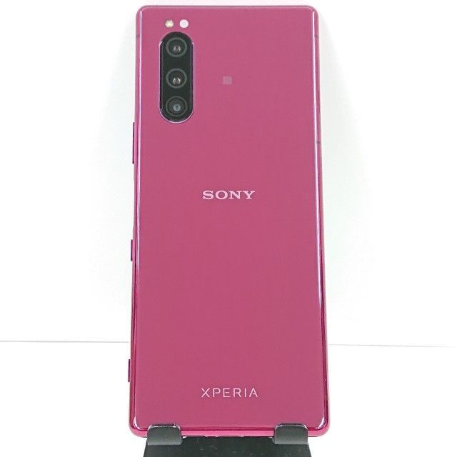 Xperia 5 J9260 SIMフリー レッド 送料無料 本体 c19826 - メルカリ