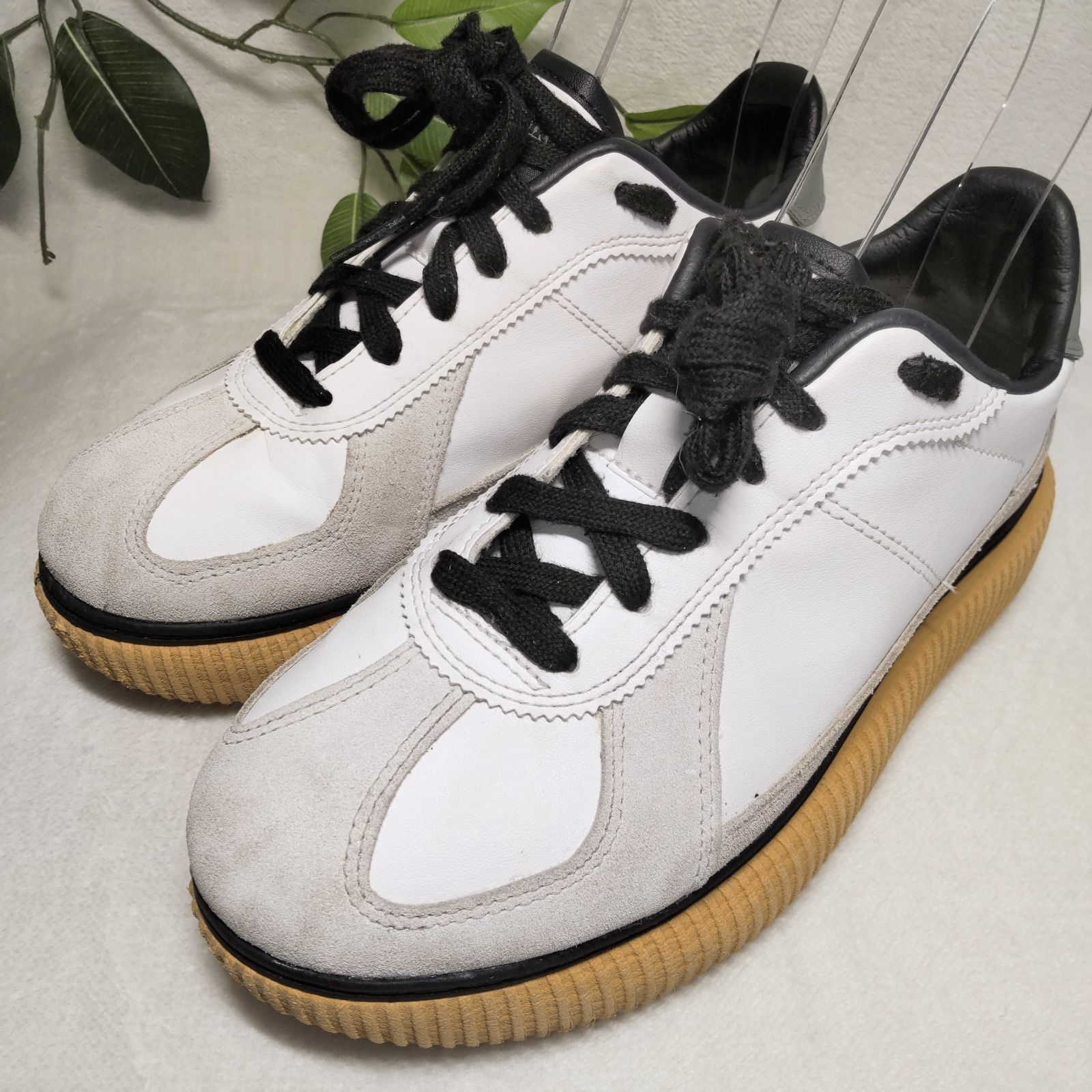 【良品】Onitsuka Tiger/オニツカタイガー/デレシティ/1183B874/スニーカー/ホワイト/白/24.0cm