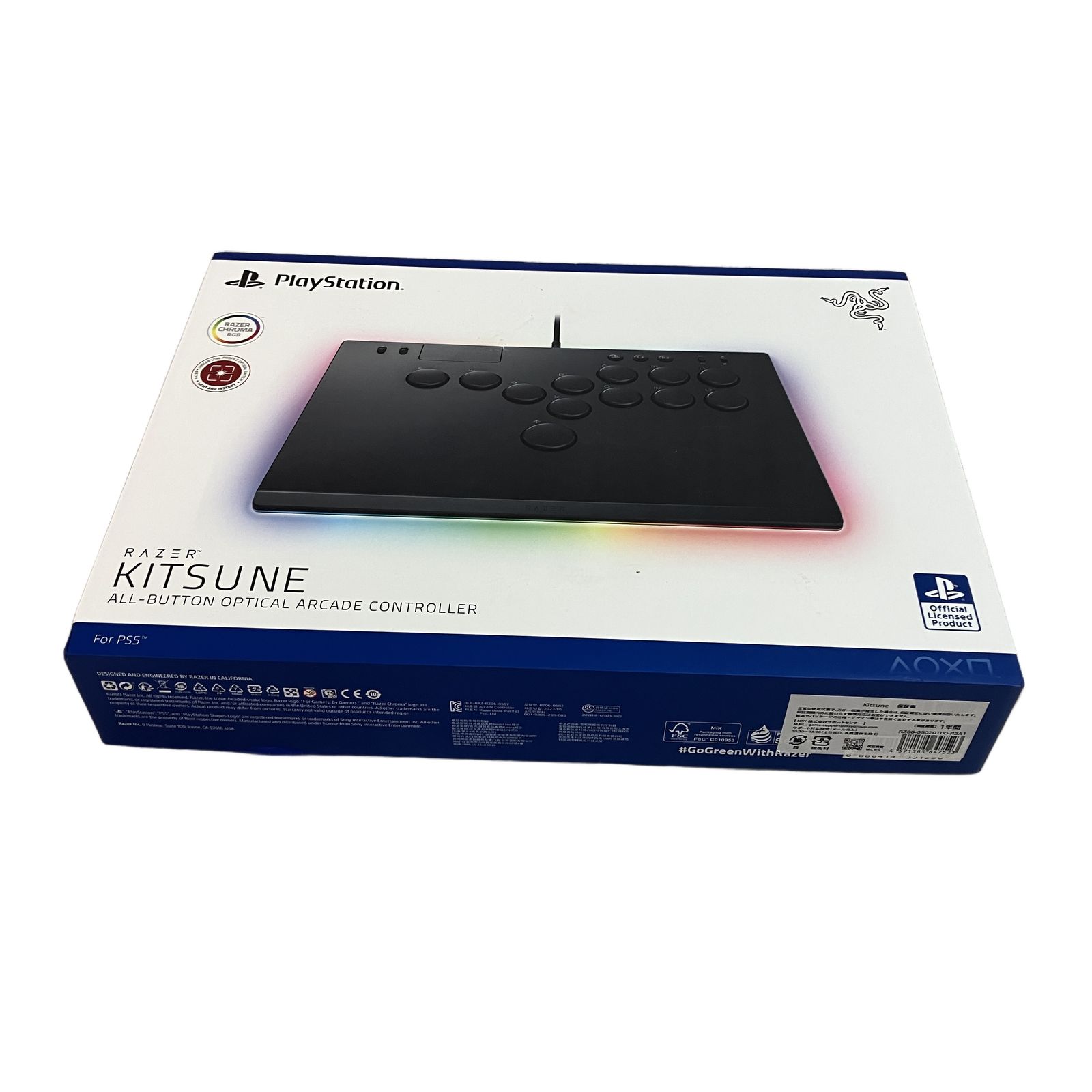 RAZER PS5 Razer Kitsune RZ06-05020100-R3A1 レバーレス アーケード 