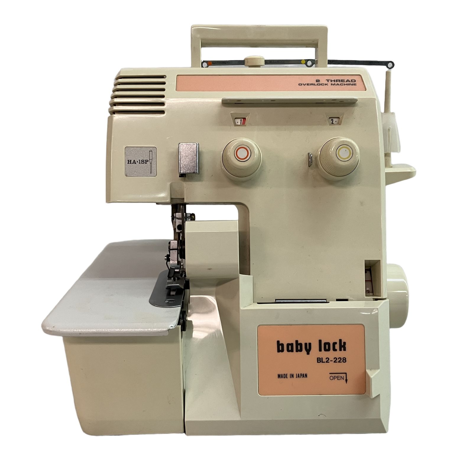 ベビーロック BL2-228 ロックミシン 2本ロック 洋裁 手芸 家電 中古 ベビーロック BL2-228 ロックミシン 2本ロック 洋裁 手芸 家電 中古