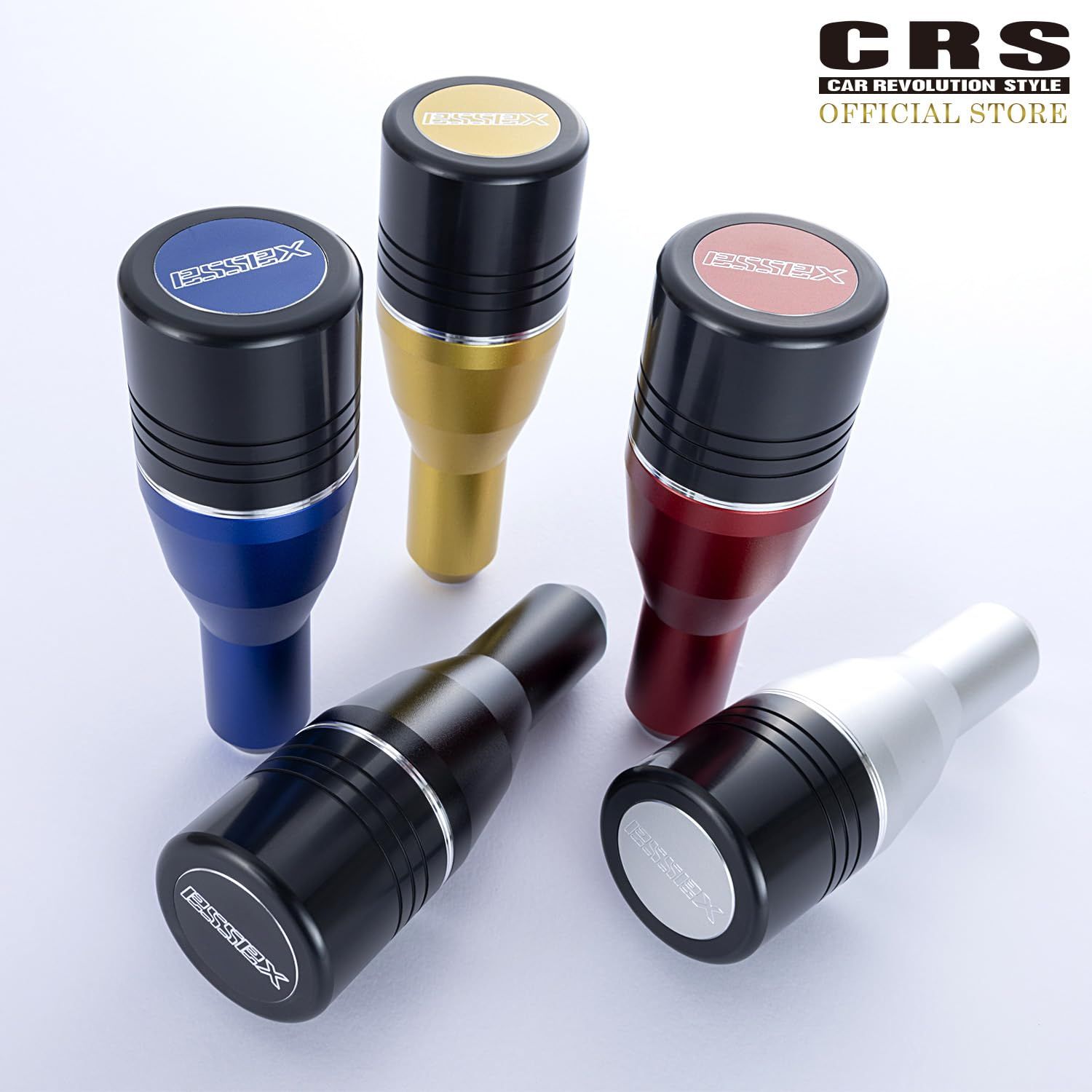 新品 ビレット シフトノブVer.2 カラー：ブラック アルミ製 CRS ESSEX 