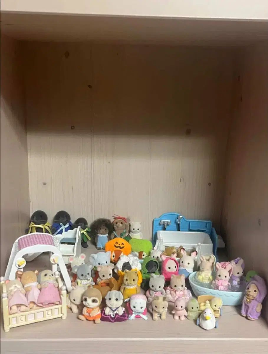 シルバニアファミリー ぬいぐるみ 家具 フルセット