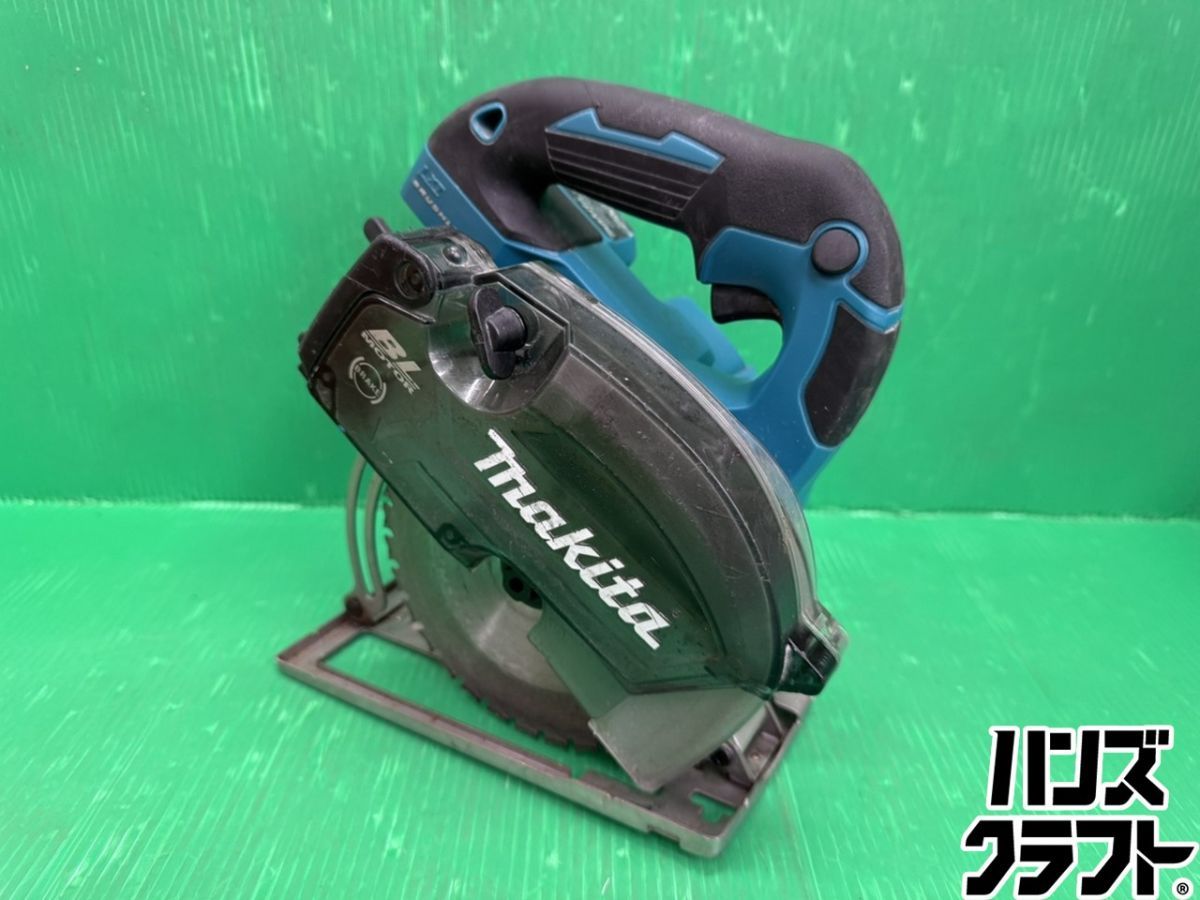 ☆中古 マキタ 18Vチップソーカッタ CS553D 150mm 本体のみ ※ベースゆがみ有り