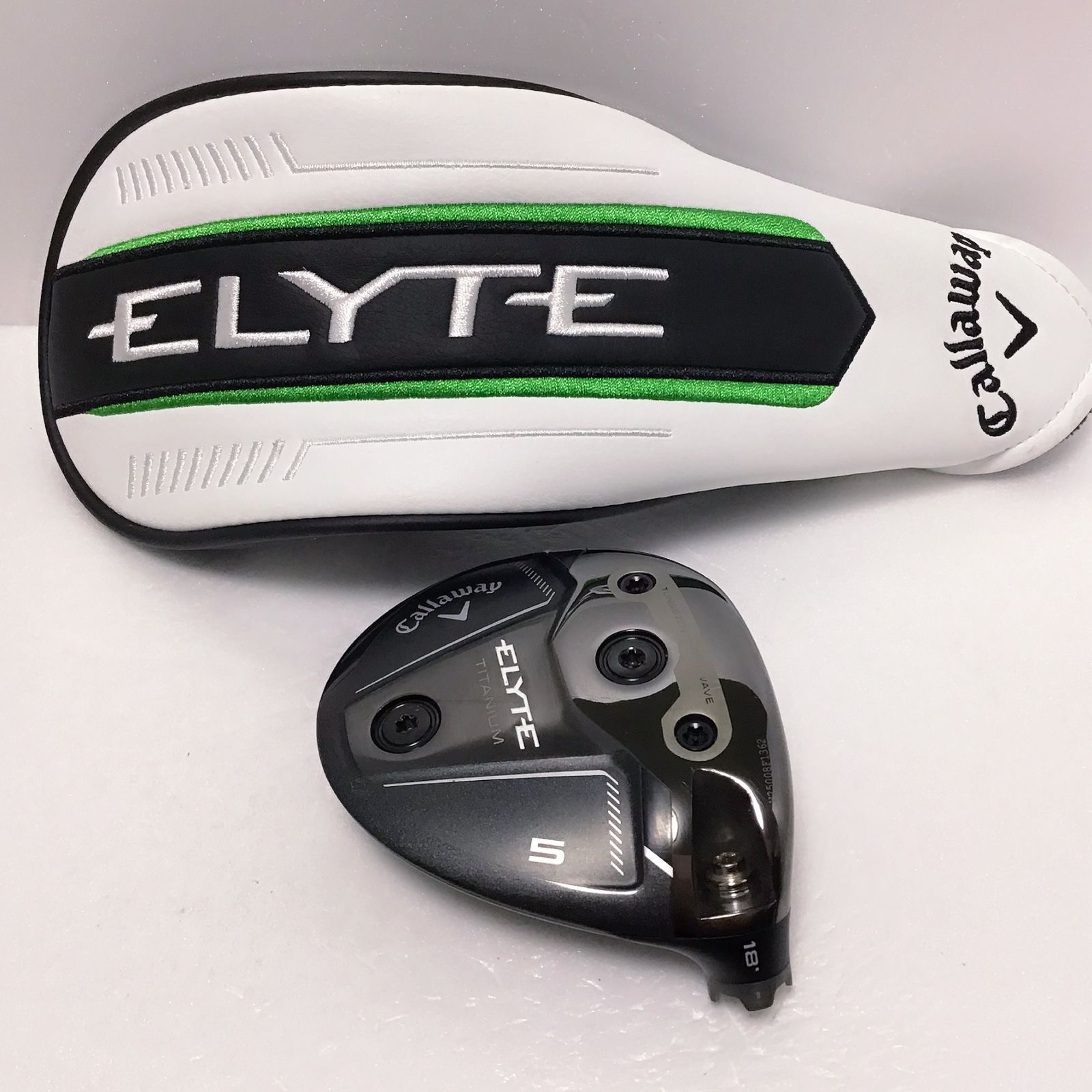 キャロウェイ ELYTE TITANIUM 5W 18° TENSEI 美品 キャロウェイ ELYTE TITANIUM FW 5W (18°) ヘッドのみ ELYTE TITANIUM
