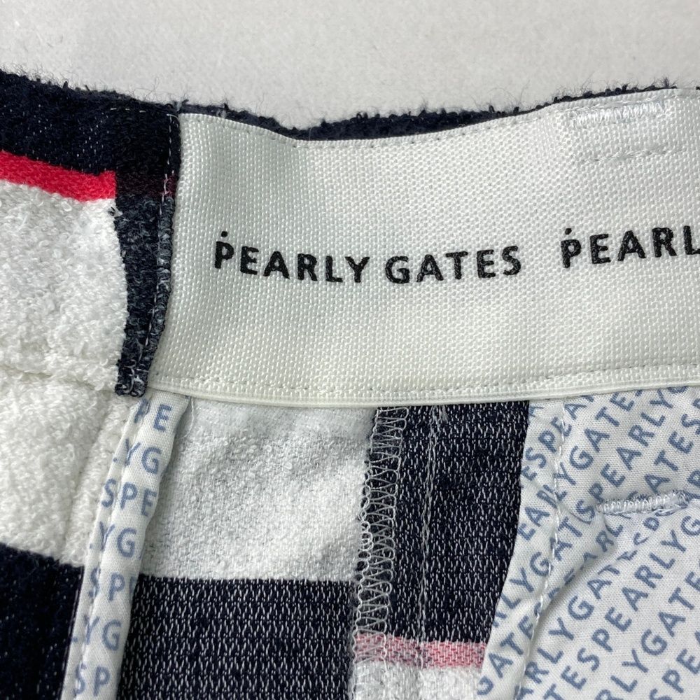 サイズ：1 PEARLY GATES パーリーゲイツ 055-1232608 ショートパンツ  ブラック系 [240101626498] ゴルフウェア レディース ストスト サイズ：1 PEARLY GATES パーリーゲイツ 055-1232608 ショートパンツ