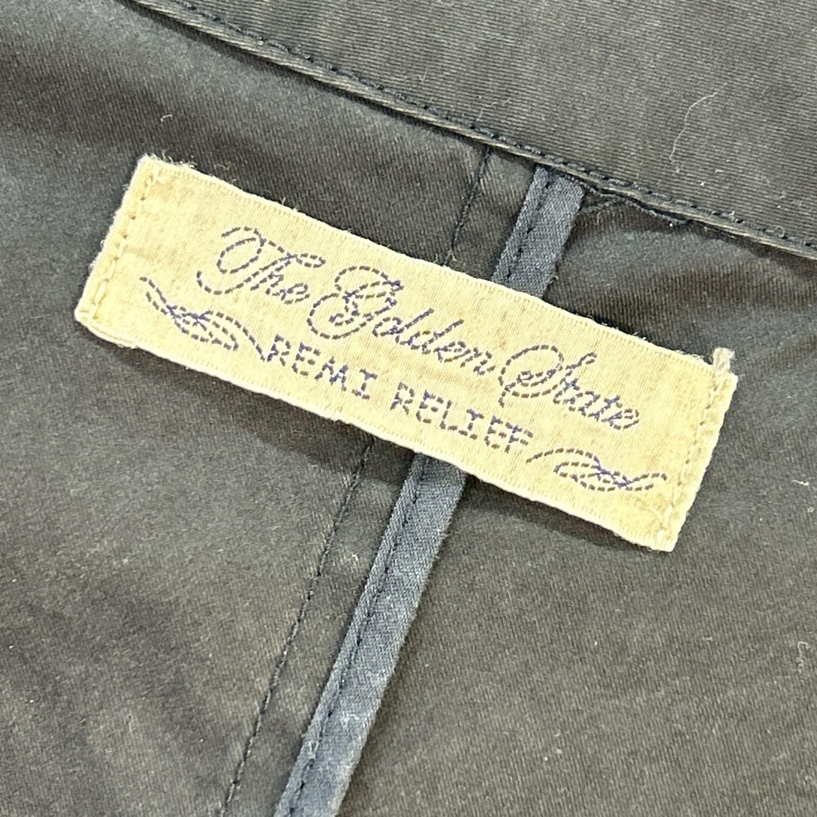 REMIRELIEF レミレリーフ ネイビー コットン オーバーサイズ