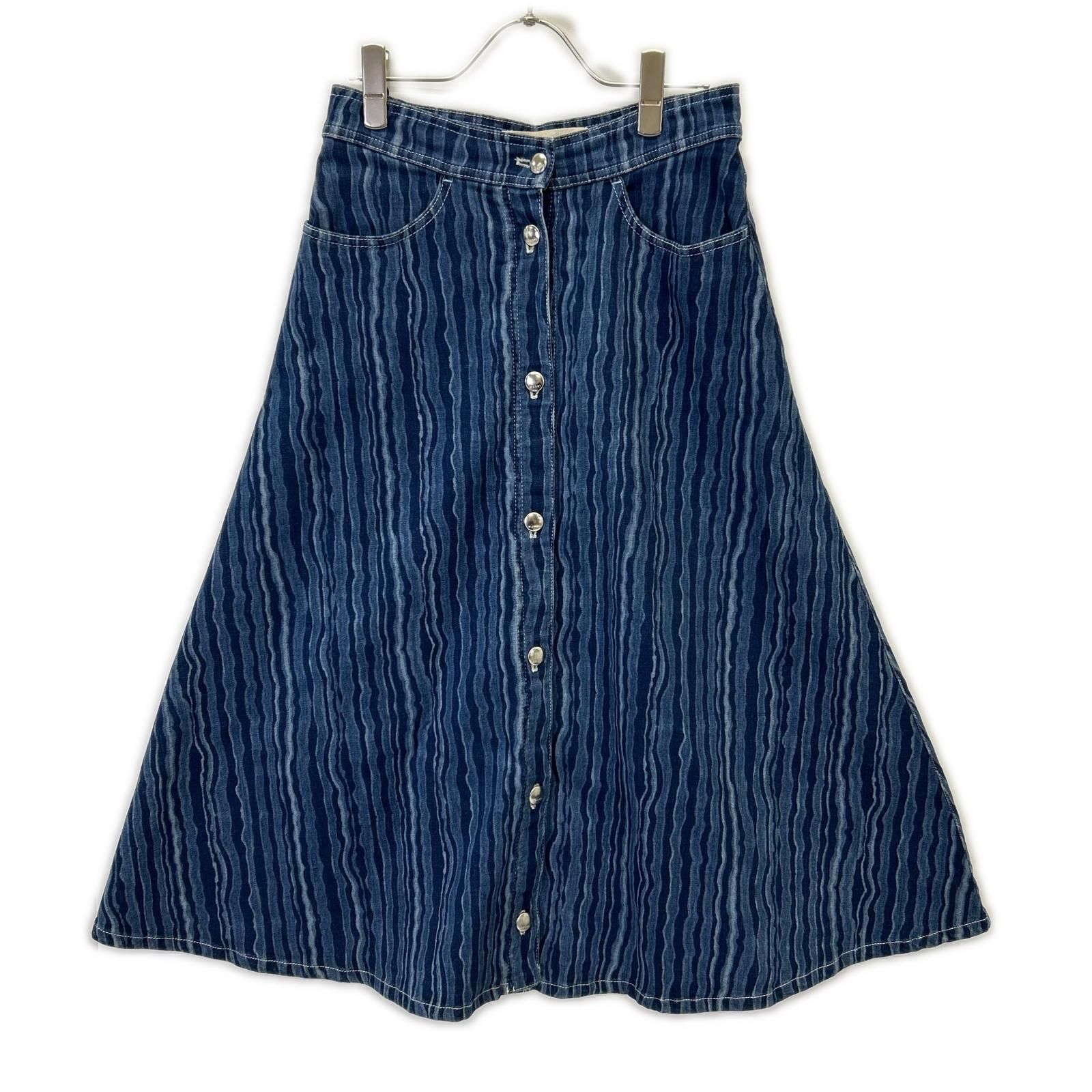 MARNI マルニ 22SS GOJD0447A0 インディゴ コットン混 ファニー