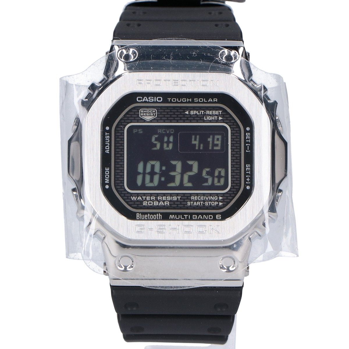 G-SHOCK ジーショック GMW-B5000-1JF メタル ラバーベルト マルチ 