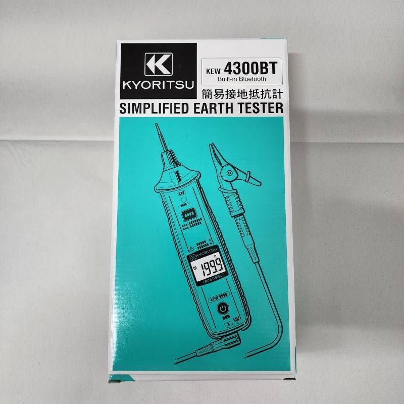 共立電気 簡易接地抵抗計 KEW 4300BT ブラック 家電 電化製品 【未使用品】 52605K93