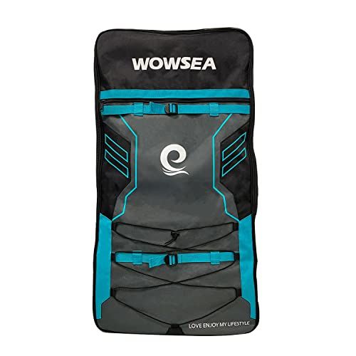 WOWSEA サップボード アウトドア プレミアム バックパック スタンドアップ パドルボード インフレータブル パドルボード バックパック すべてのiSUPとアクセサリに適しています
