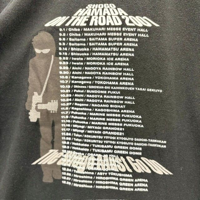 01年 SHOGO HAMADA 浜田省吾 ツアーTシャツ ON THE ROAD 2001 日本製