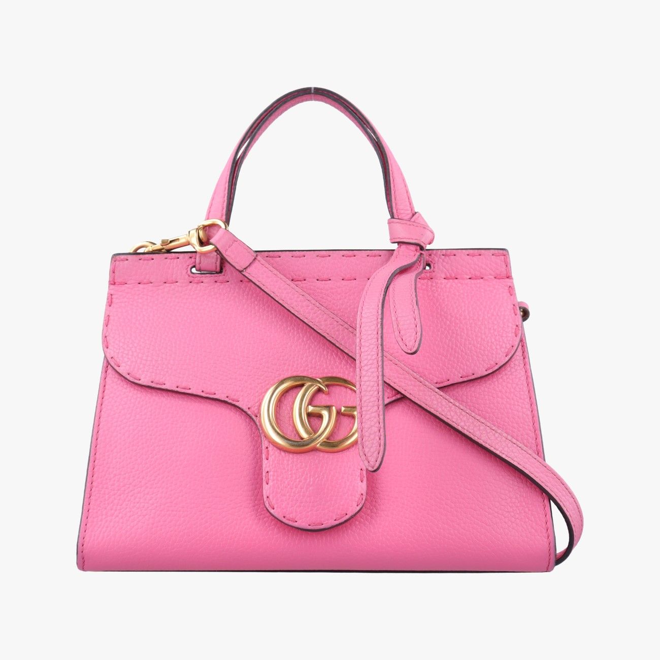 グッチGucciGGマーモント ピンク レザー 442622 E019928995 54,600円