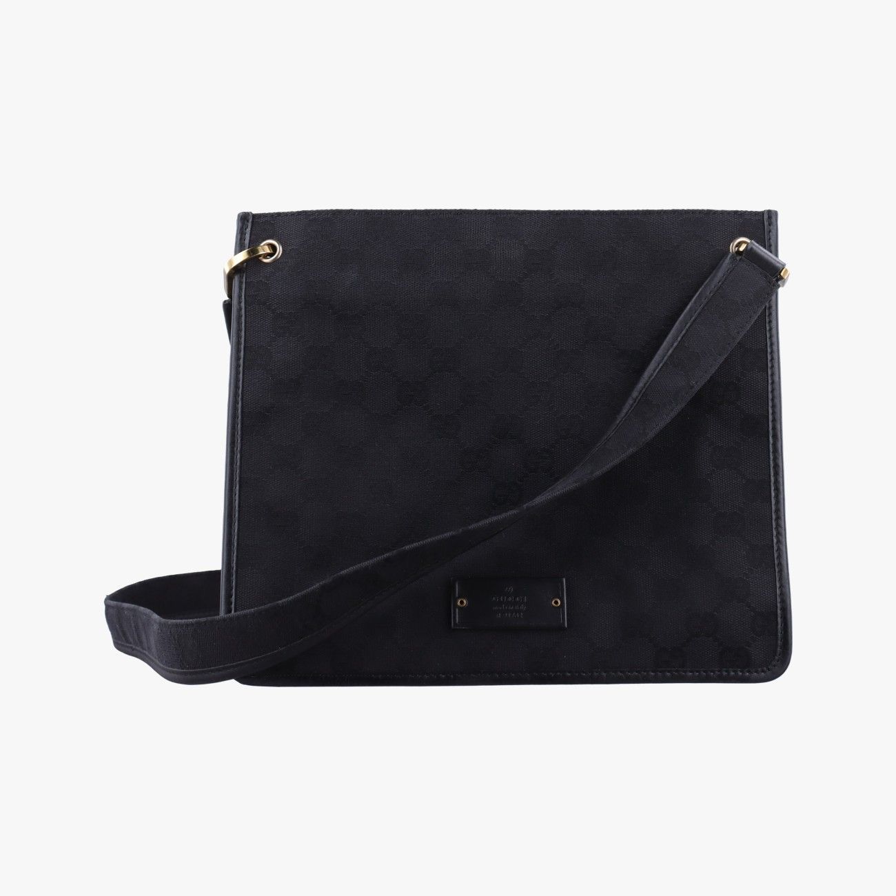 グッチGucciGGキャンバス ブラック キャンバス 91762