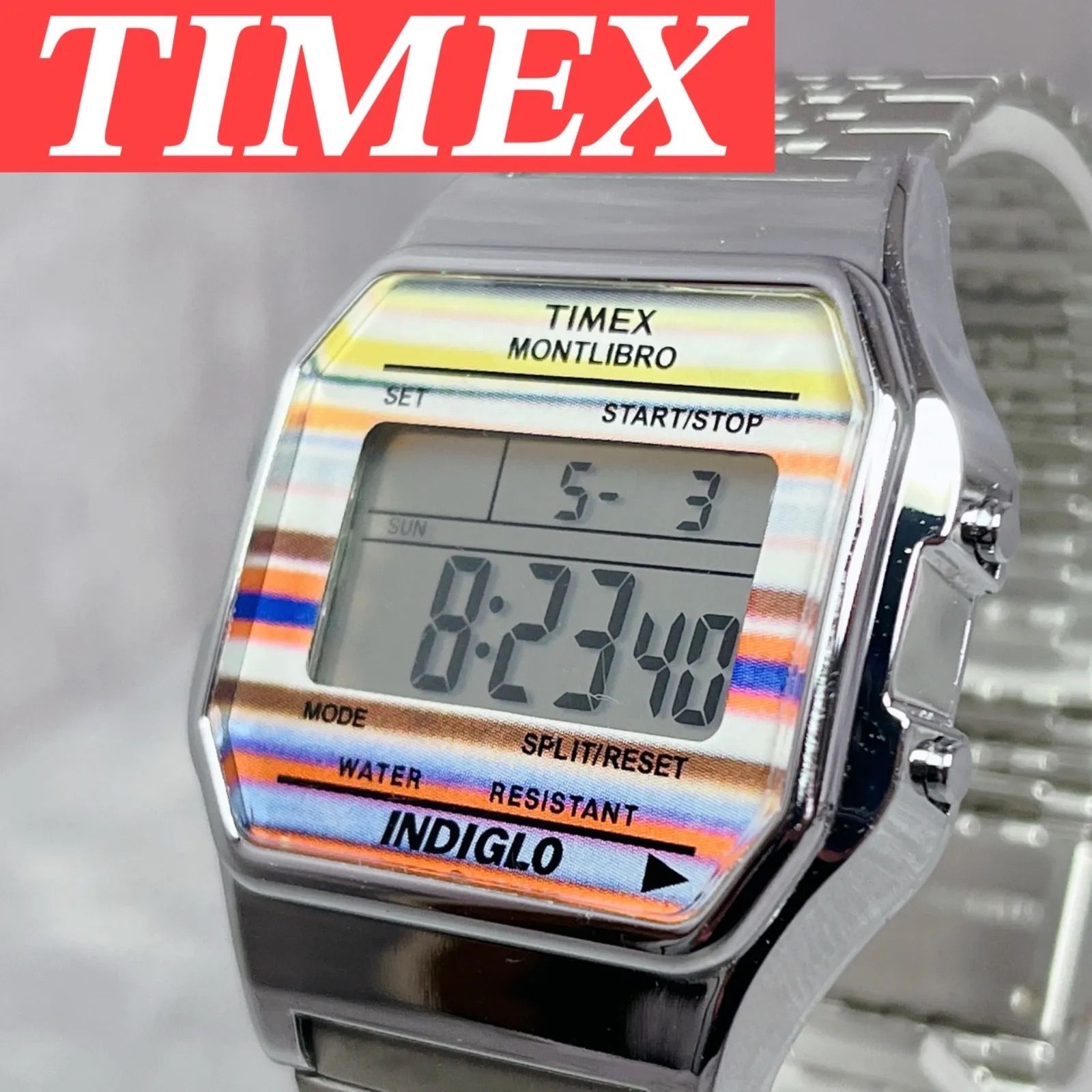 TIMEX タイメックス MONTLIBRO Classic Digital INDIGLO クラシック 