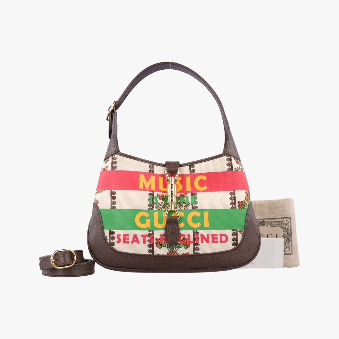 グッチGucciバレンシアガ コラボ ザ ハッカー プロジェクト ジャッキー 1961 マルチカラー レザー×キャンバス 636706 F035811773
