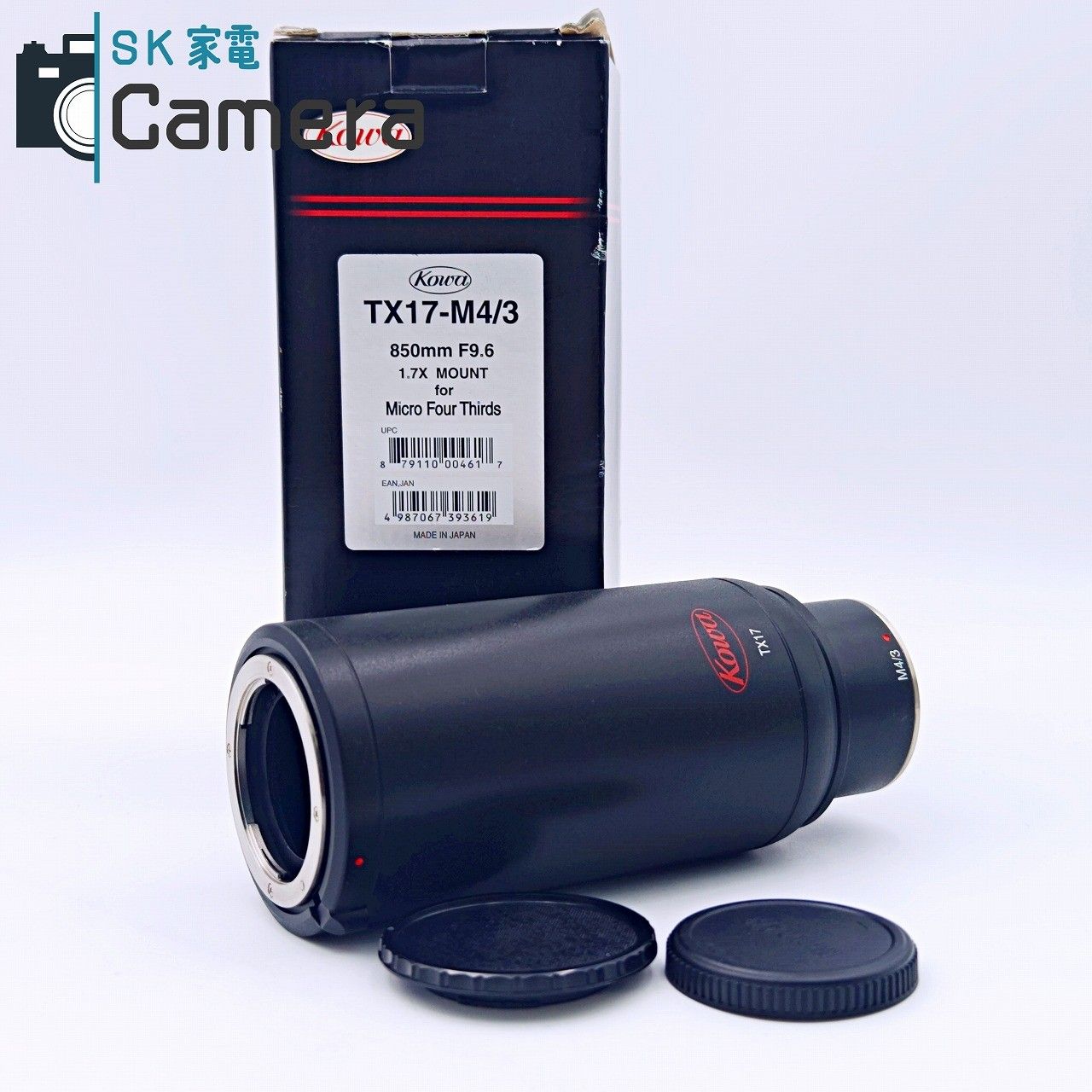 【中古】 KOWA TX-17-M4/3 マイクロフォーサーズ 興和 美品 1.7x MOUNT for Micro Four Thirds