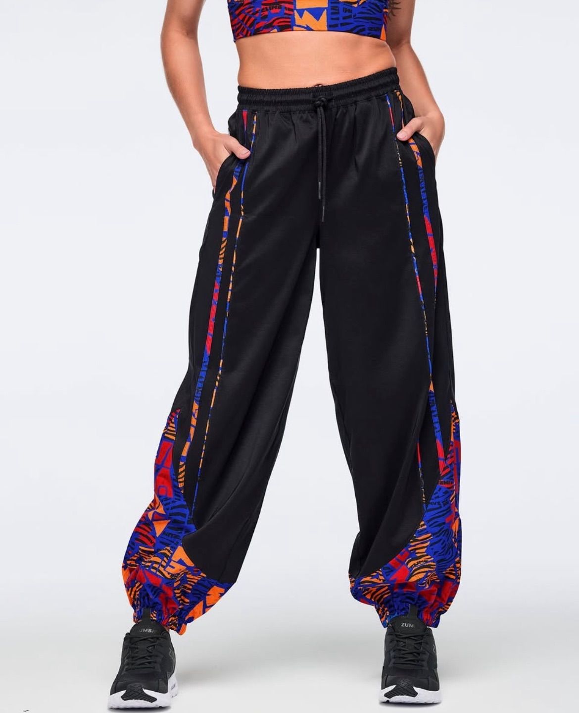 Wildbeat Woven Slouch Pants With Piping ズンバ 正規品 ZUMBA