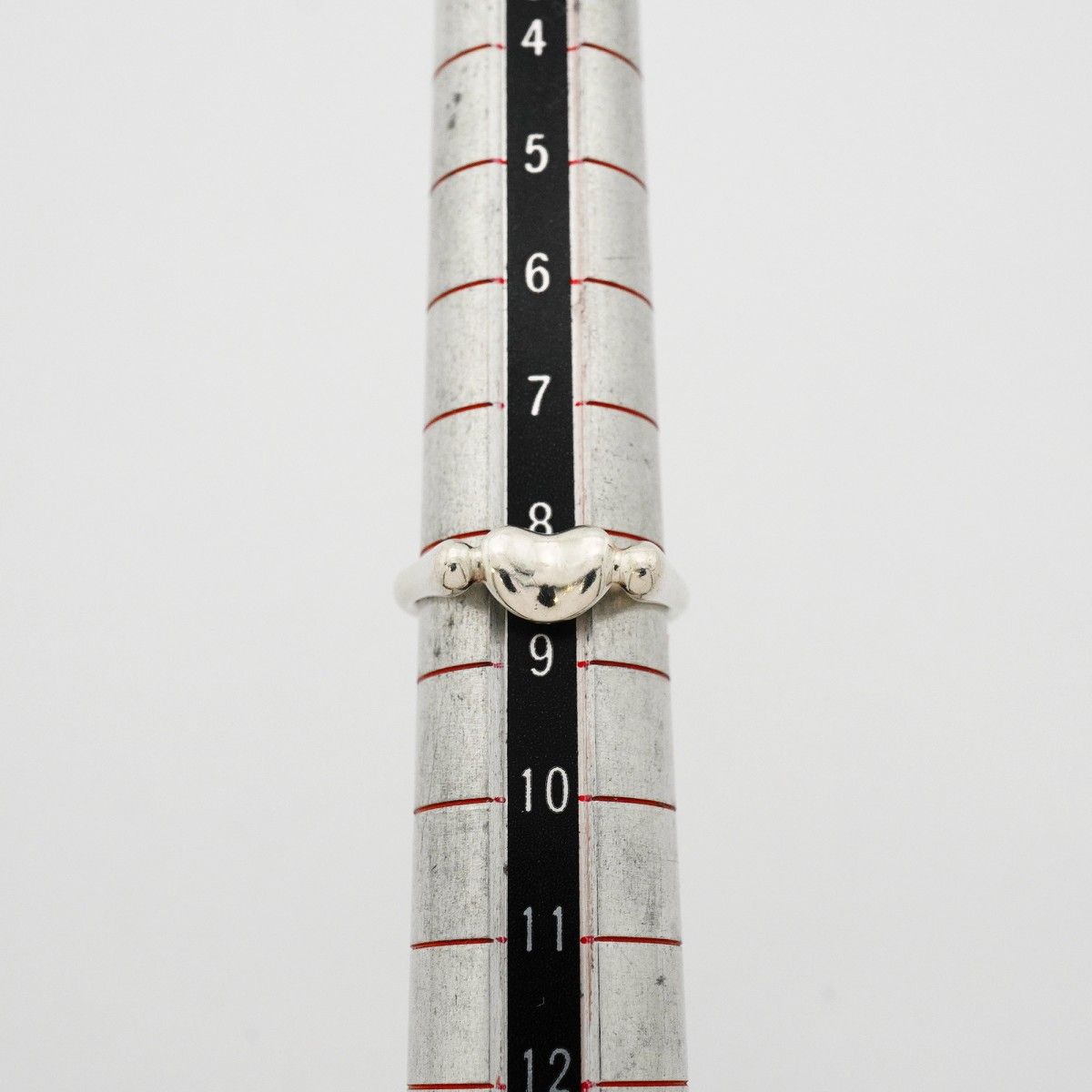 6jeb0165】ティファニー リング ビーン シルバー925 8号【中古