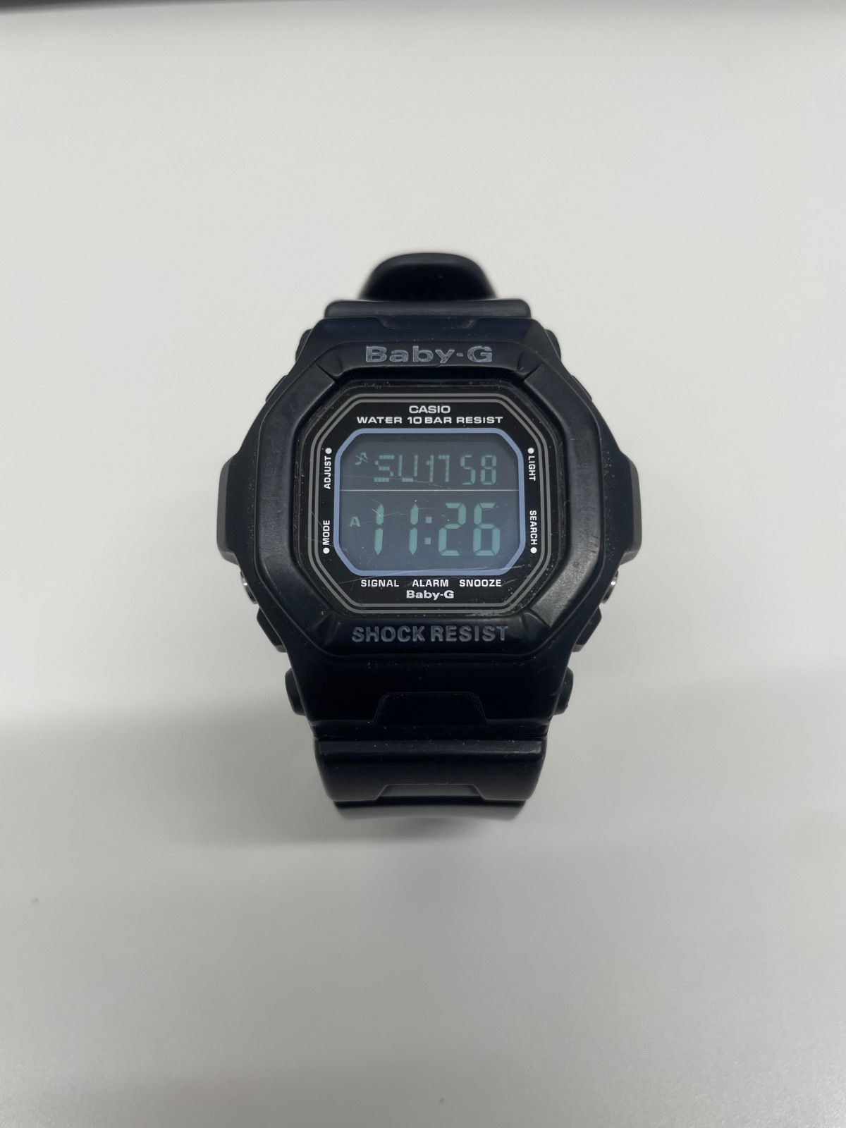 【稼働品】カシオ Baby-G BG-5600BK オールブラック 10気圧防水