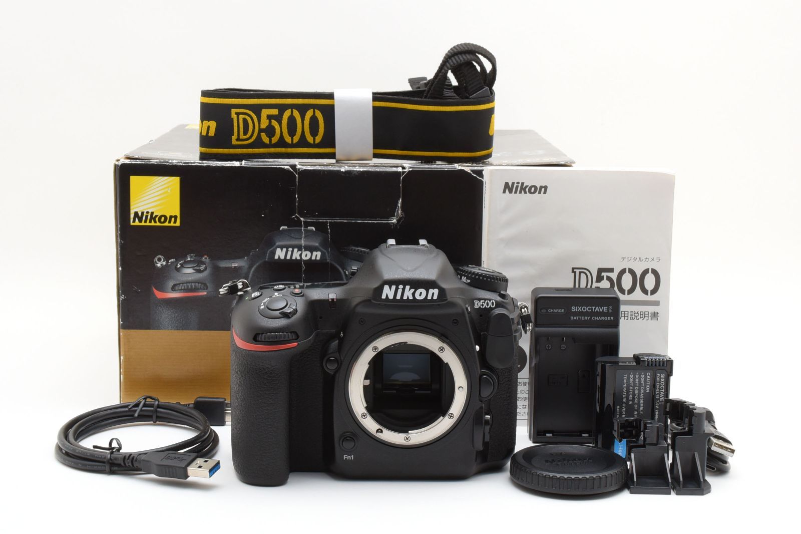 ☆極上品☆ ショット数 12943回 ニコン NIKON D500 ボディ #1963