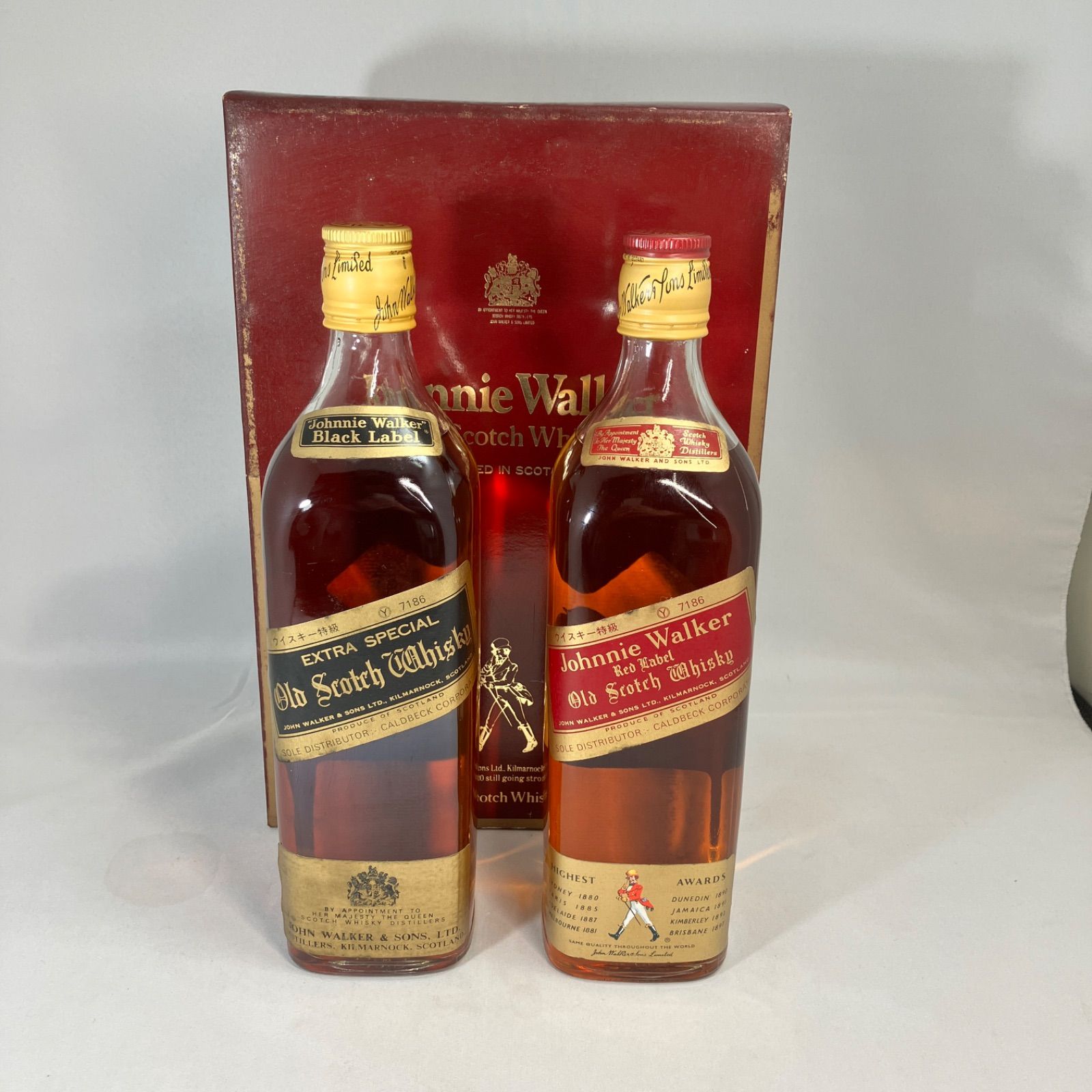 Johnnie Walker ジョニーウォーカー 金キャップ ブラックラベル レッド