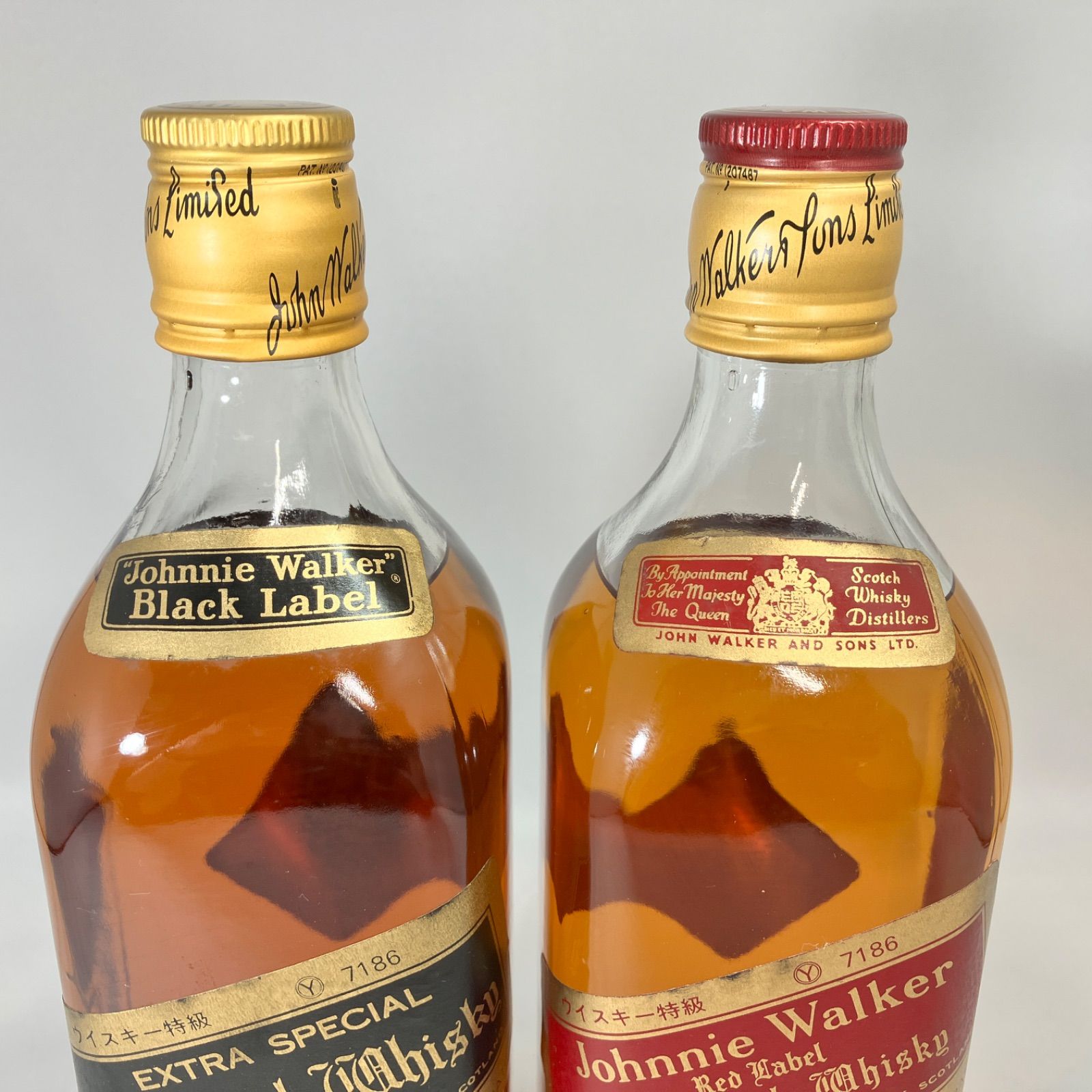 Johnnie Walker ジョニーウォーカー 金キャップ ブラックラベル レッド