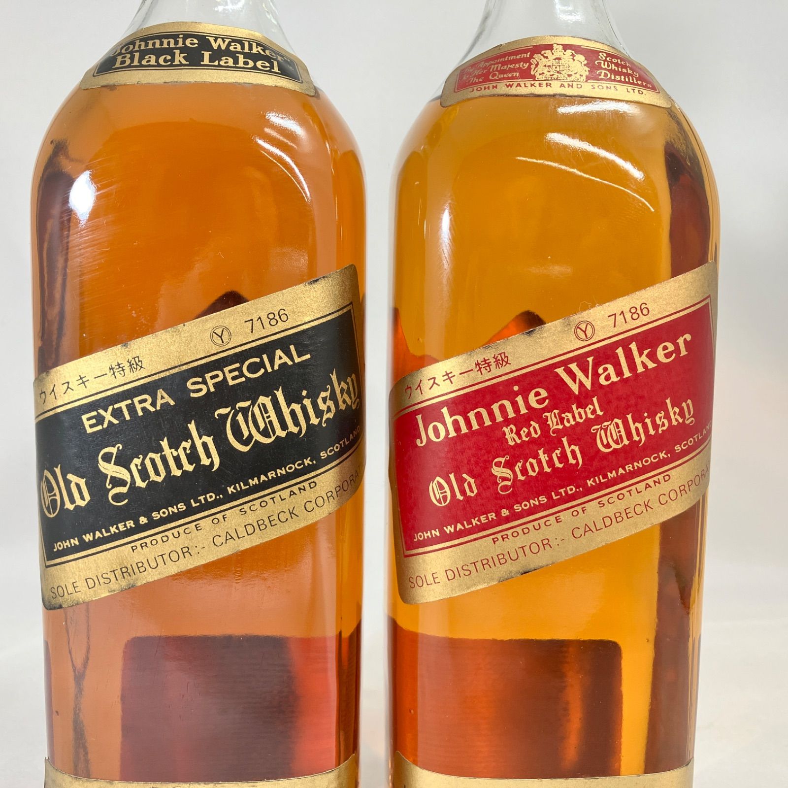 Johnnie Walker ジョニーウォーカー 金キャップ ブラックラベル レッド