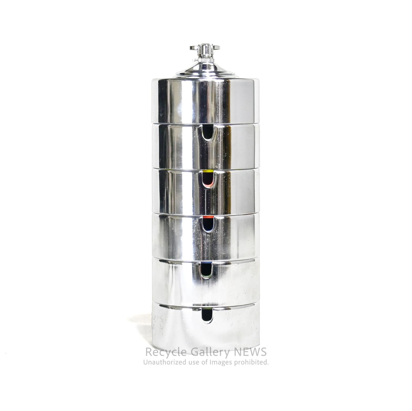 ● 剣持勇 積み重ね灰皿 ライター付 マーシャン Isamu Kenmochi Japan Vintage Product Design Stacking Ashtray おそらく未使用品 17,253円