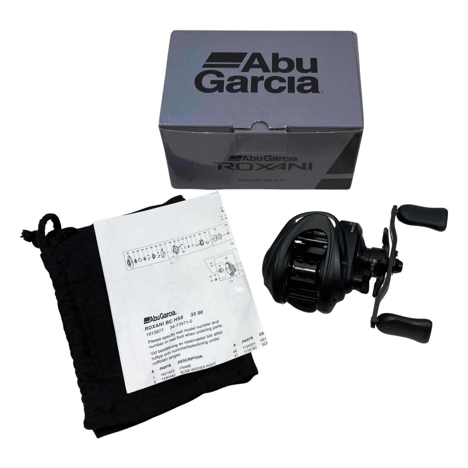 Abu Garcia アブガルシア ベイトリール ロキサーニBC HS8 - メルカリ