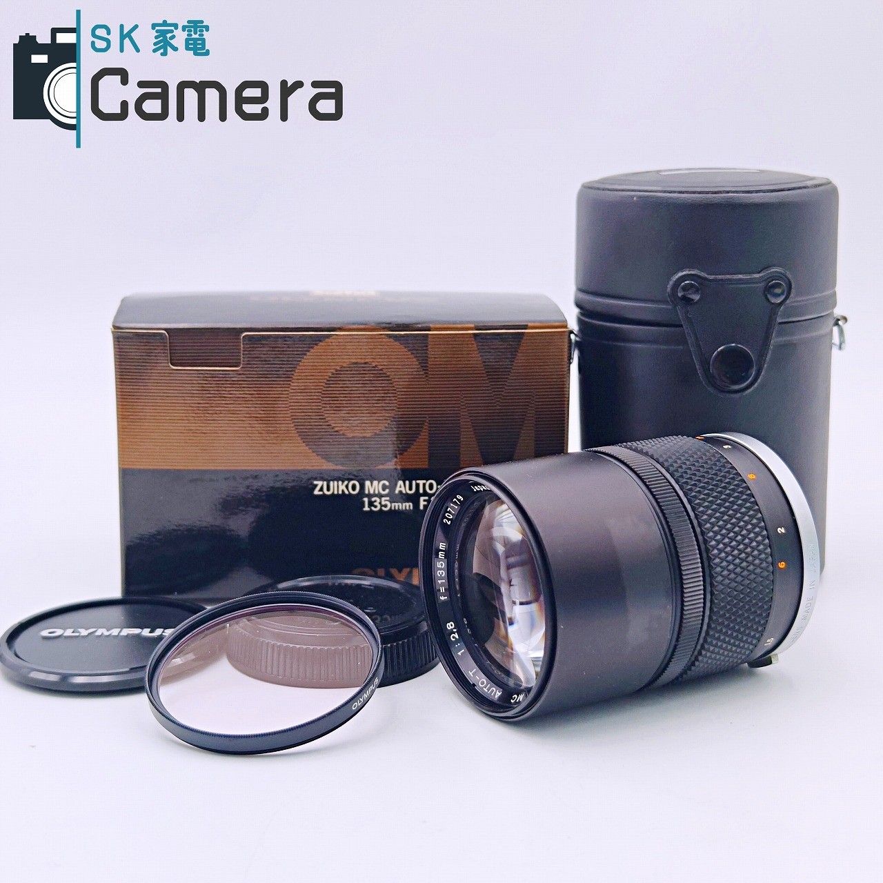 中古】 OLYMPUS OM-SYSTEM ZUIKO MC AUTO-T 135mm F2.8 オリンパス