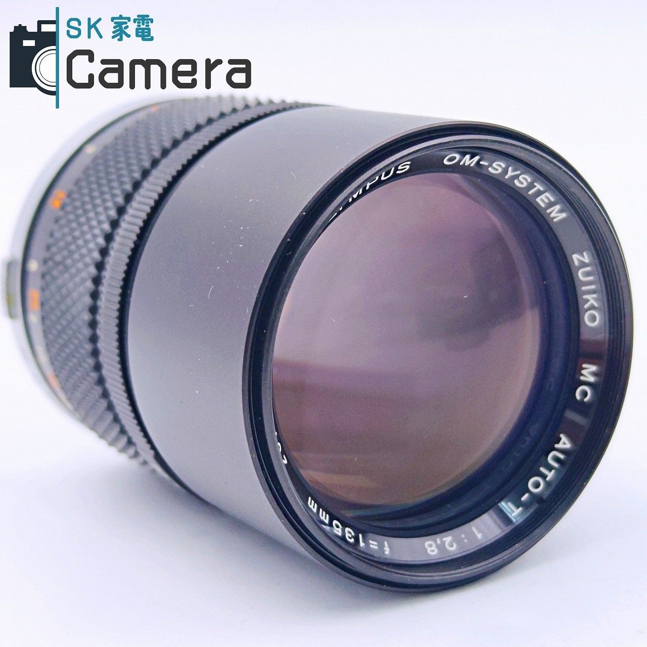 【美品】動作◎ オリンパス Zuiko Auto-T 135mm F2.8 97 中古】 OLYMPUS OM-SYSTEM ZUIKO MC AUTO-T 135mm F2.8 オリンパス