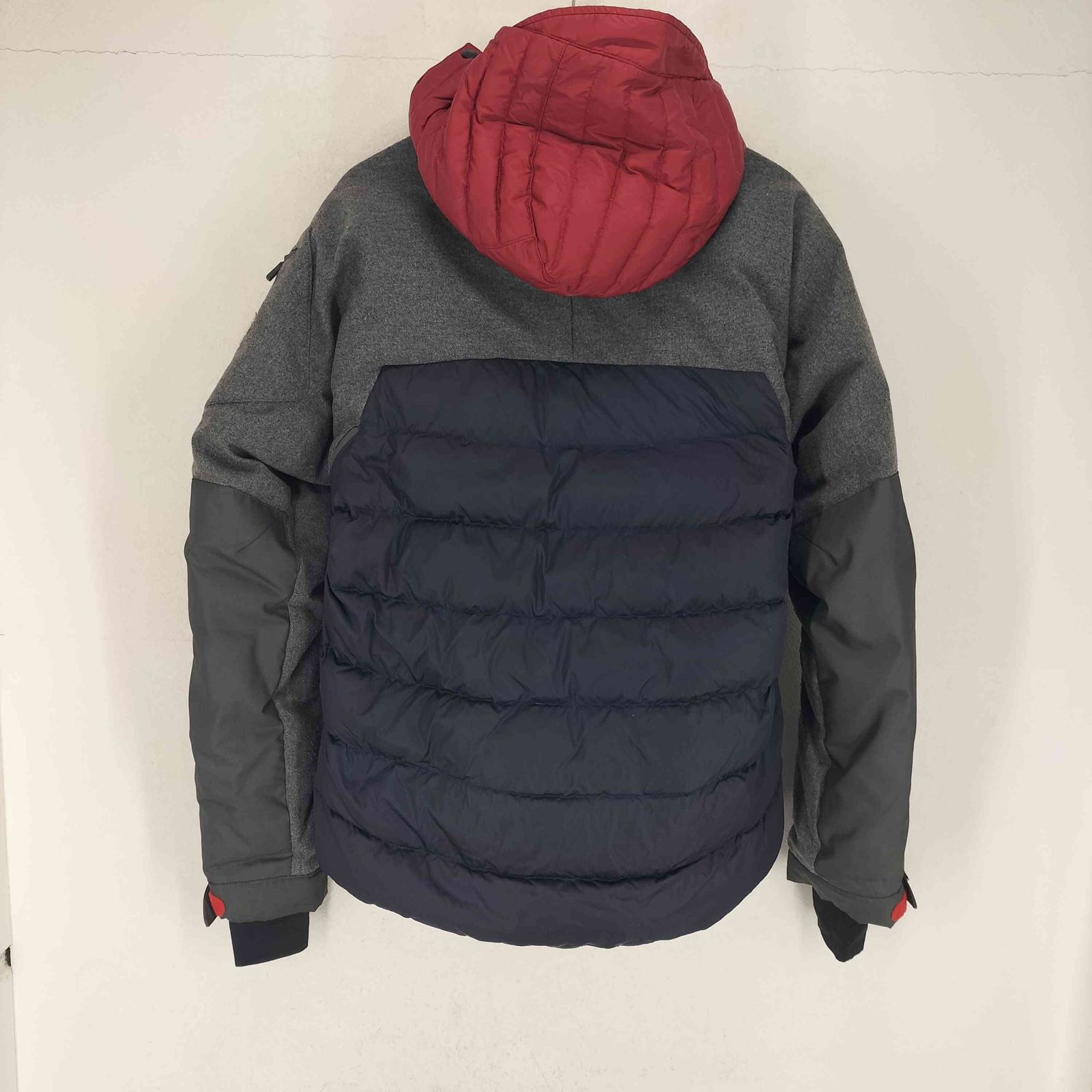 モンクレール MONCLER グルノーブル ウール切替 ダウンジャケット