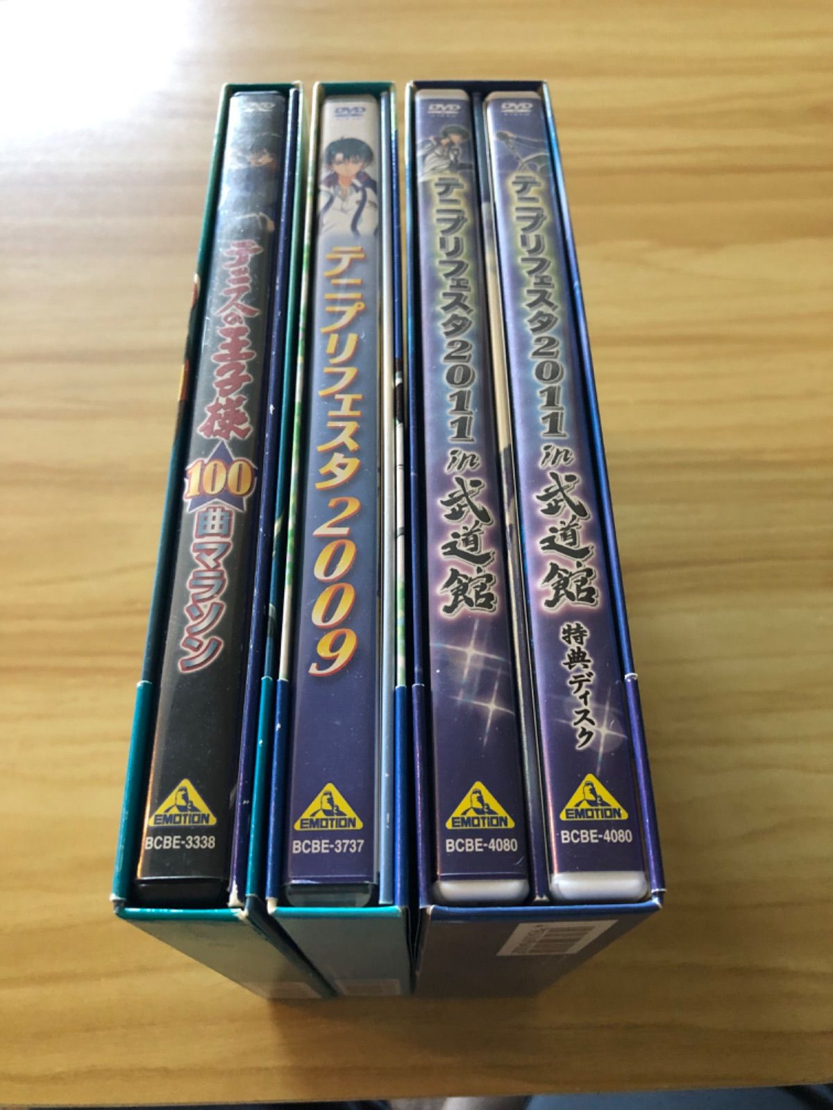 中古][DVD] 「テニスの王子様 100曲マラソン 初回限定版」&「テニプリ