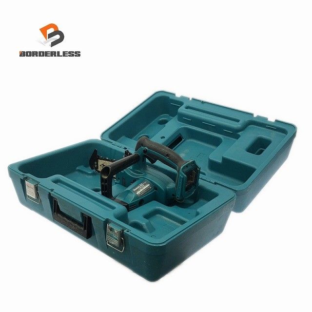 ☆中古品☆makita マキタ 14.4V 115mm 充電式チェーンソー UC121D 本体+ケース 電動工具 切断機 木工 枝切り127694