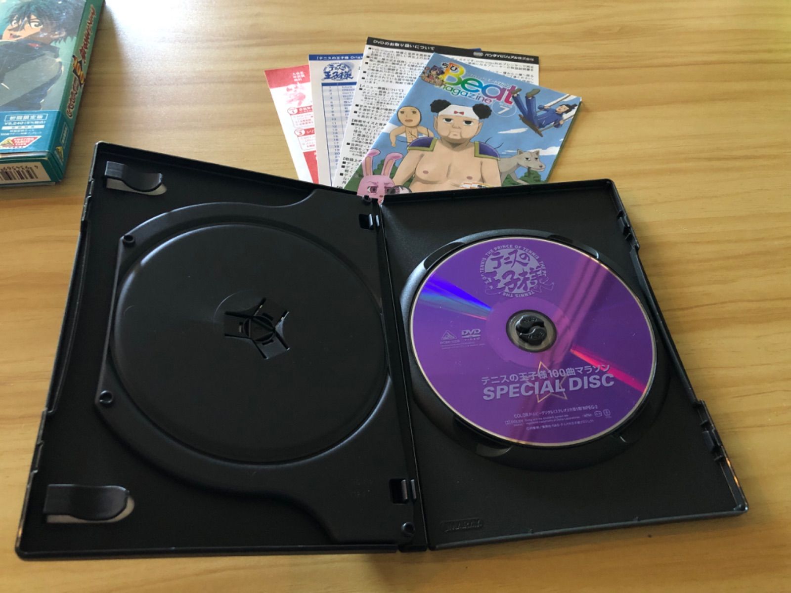 中古][DVD] 「テニスの王子様 100曲マラソン 初回限定版」&「テニプリ
