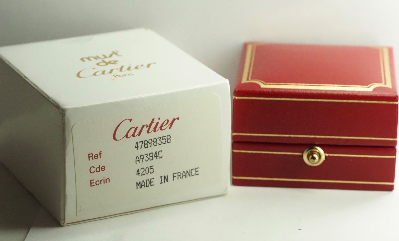 Cartier カルティエ 750 トリニティリング K18 56号 証明書 - メルカリ