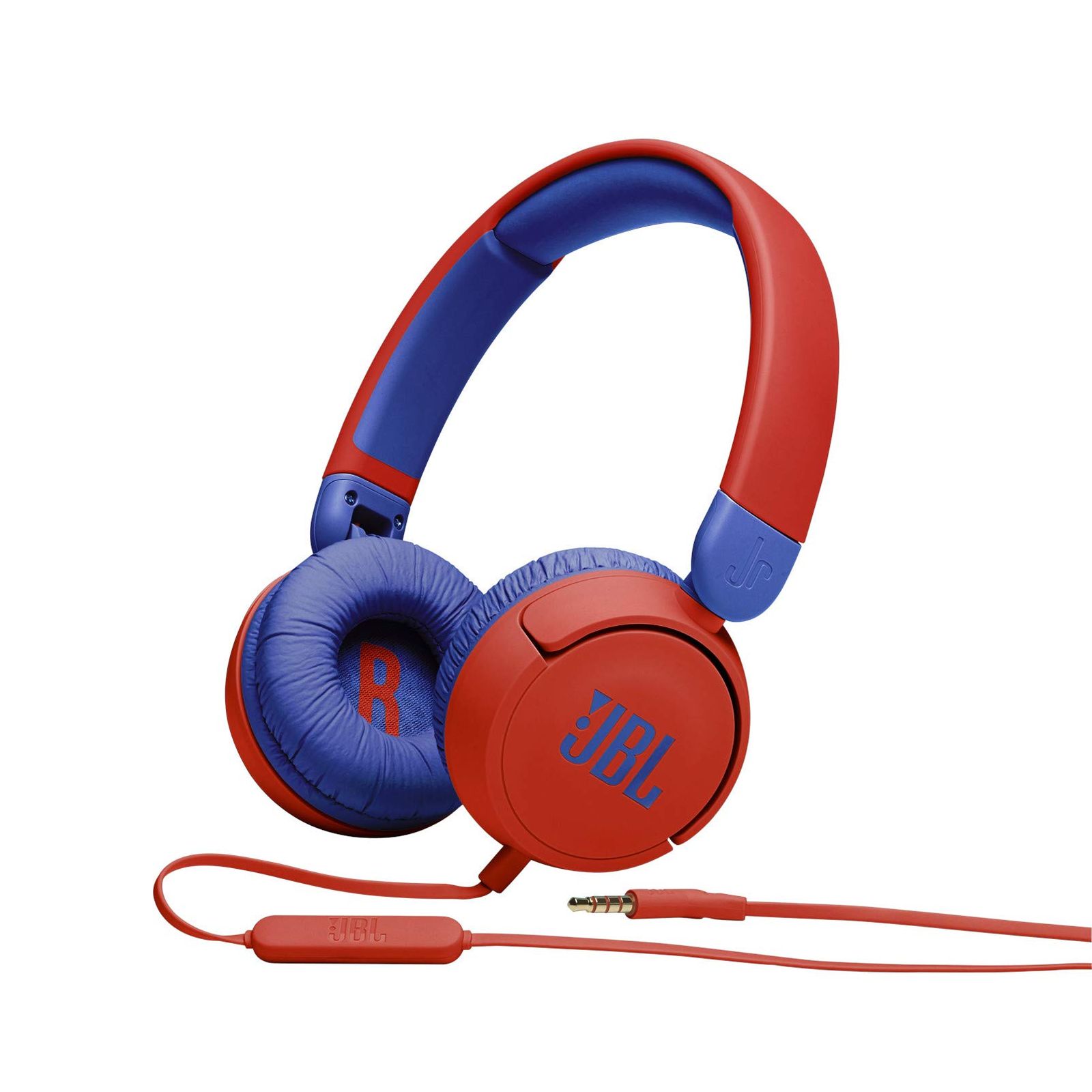 JBL JR310 子供向け ヘッドホン 音量制御機能搭載/カスタマイズシール付属/リモコンマイク付き レッド/ブルー 2021年モデル JBLJR310RED JBL JR310 子供向け ヘッドホン 音量制御機能搭載/カスタマイズシール付属/リモコンマイク付き レッド/ブルー 2021年モデル JBLJR310RED
