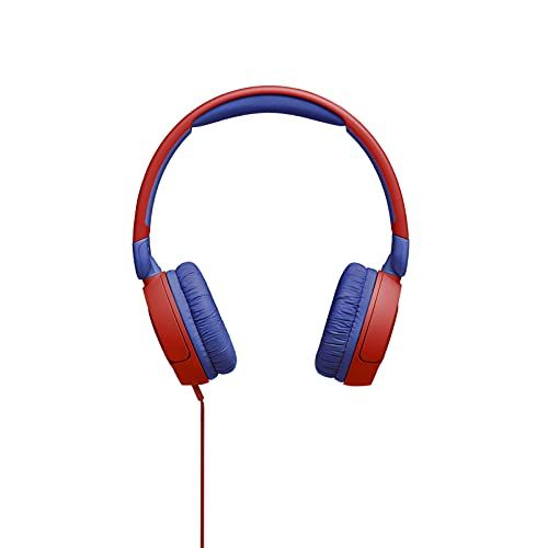JBL JR310 子供向け ヘッドホン 音量制御機能搭載/カスタマイズシール付属/リモコンマイク付き レッド/ブルー 2021年モデル JBLJR310RED JBL JR310 子供向け ヘッドホン 音量制御機能搭載/カスタマイズシール付属/リモコンマイク付き レッド/ブルー 2021年モデル JBLJR310RED