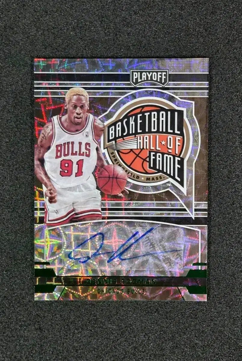 パニーニ HOF デニス ロードマン サイン入りオート