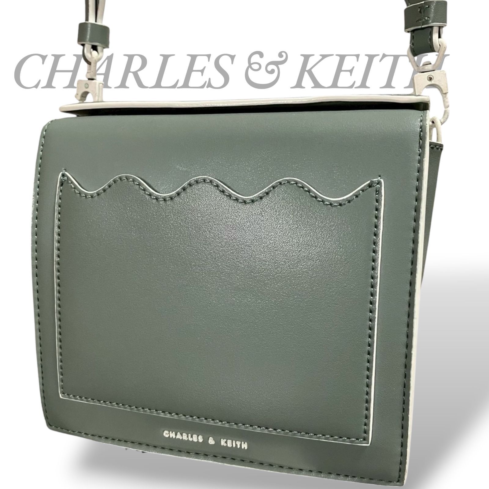 MY0748】Charles & Keith チャールズアンドキース ショルダーバッグ 