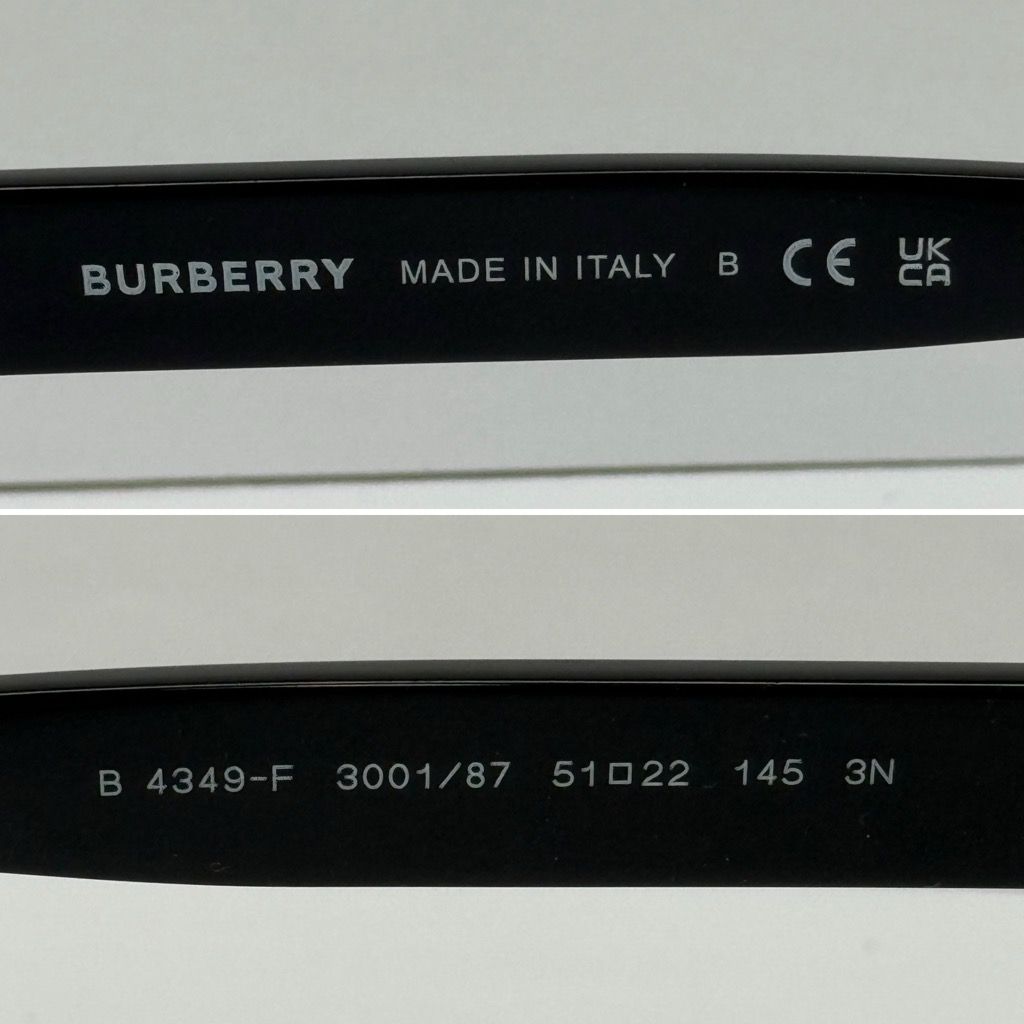 BURBERRY B4349-F サングラス サイズ51-22 バーバリー アイウェア