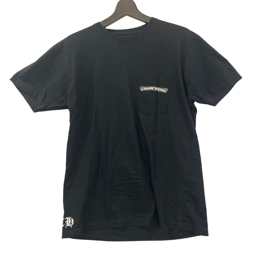 クロムハーツ Tシャツ ポケットT 胸元ロゴ バックプリント【AFB4
