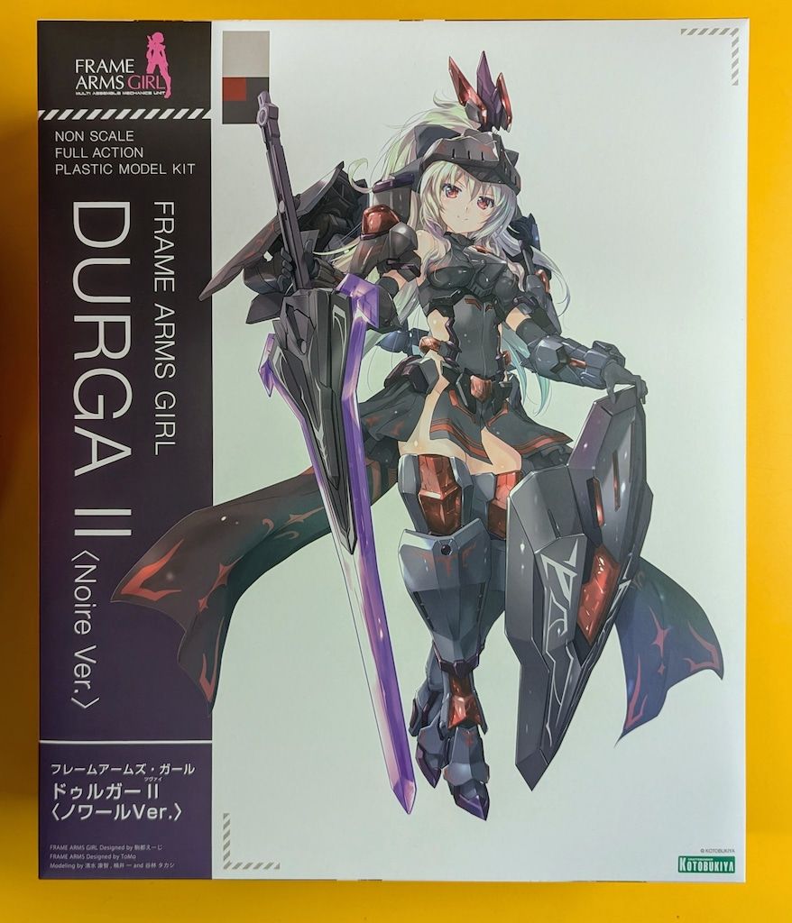 コトブキヤ フレームアームズ・ガール ドゥルガーII 〈ノワールVer