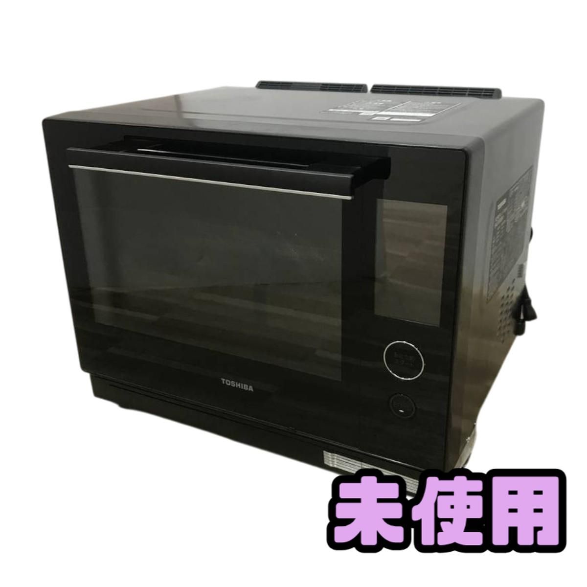 ★未使用★ オーブンレンジ 30L TOSHIBA 東芝 石窯ドーム ER-D7000B ブラック 2025年製 CFN185528相