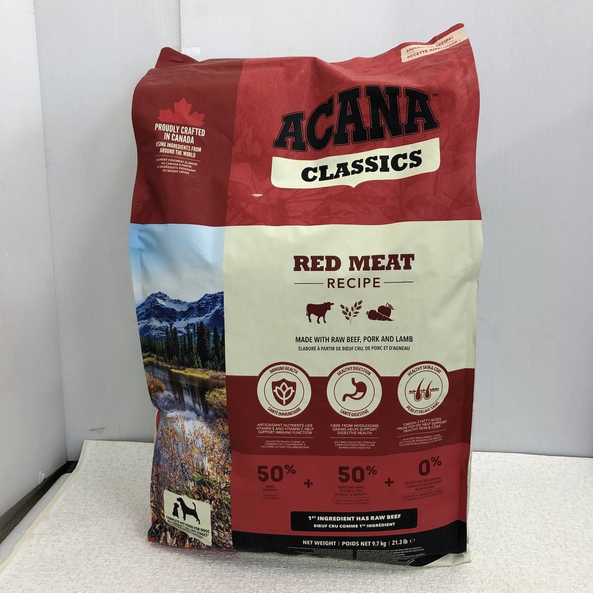 ☆未開封☆ ドッグフード ACANA アカナ レッドミートレシピ 9.7kg 賞味 