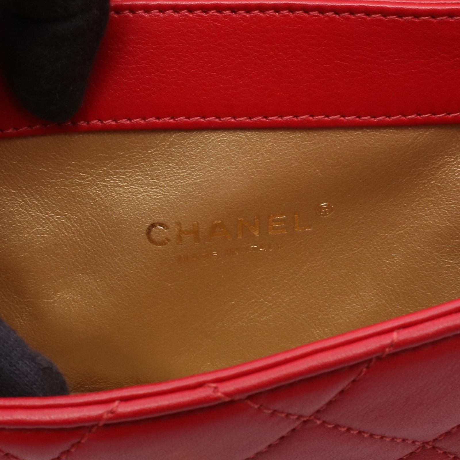 シャネル CHANEL ショルダーバッグ マトラッセ ミニ チェーン 