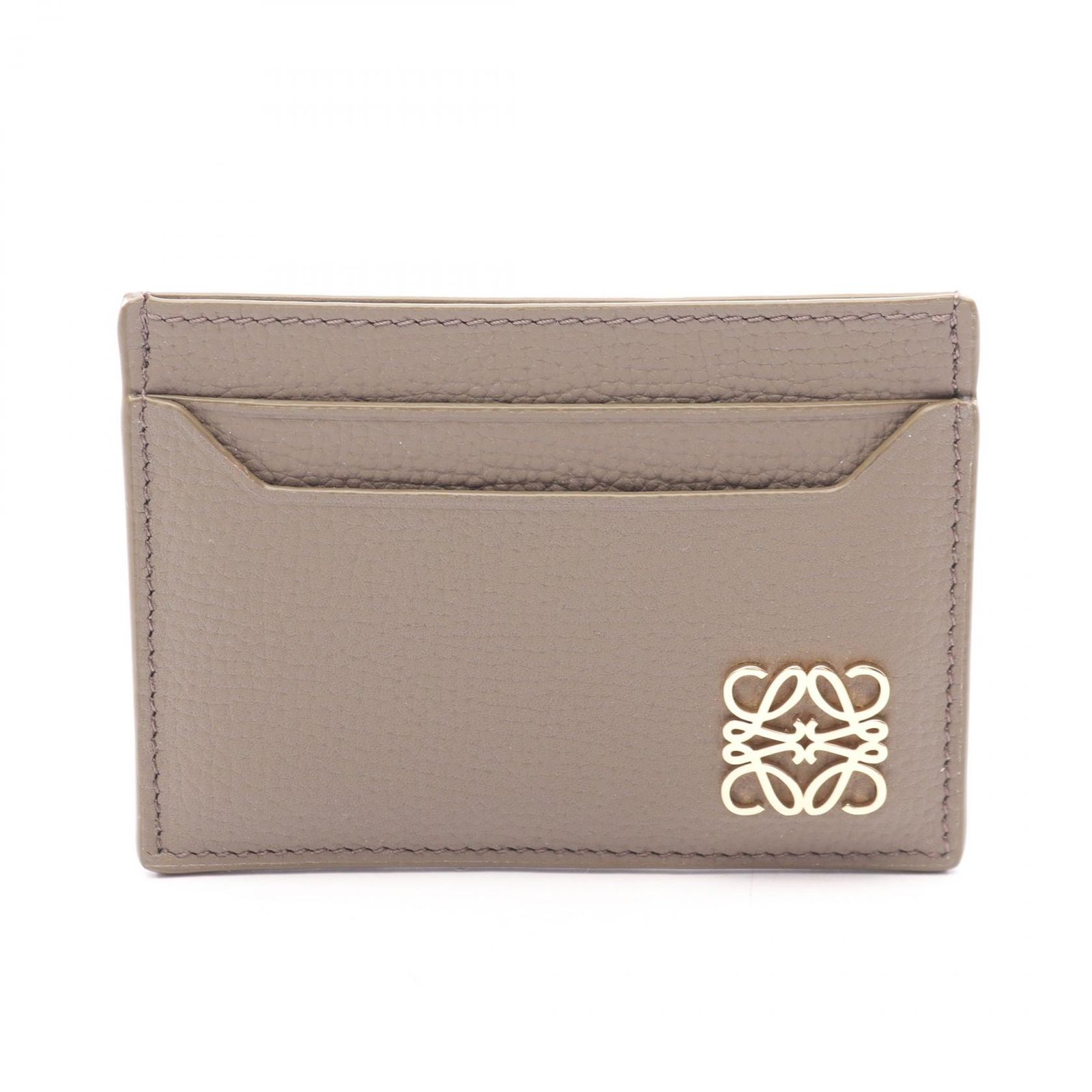 ロエベ LOEWE カードケース アナグラム プレーン カードホルダー C821075X093170 トープ レザー アナグラム プレーン カードホルダー レディース 新品