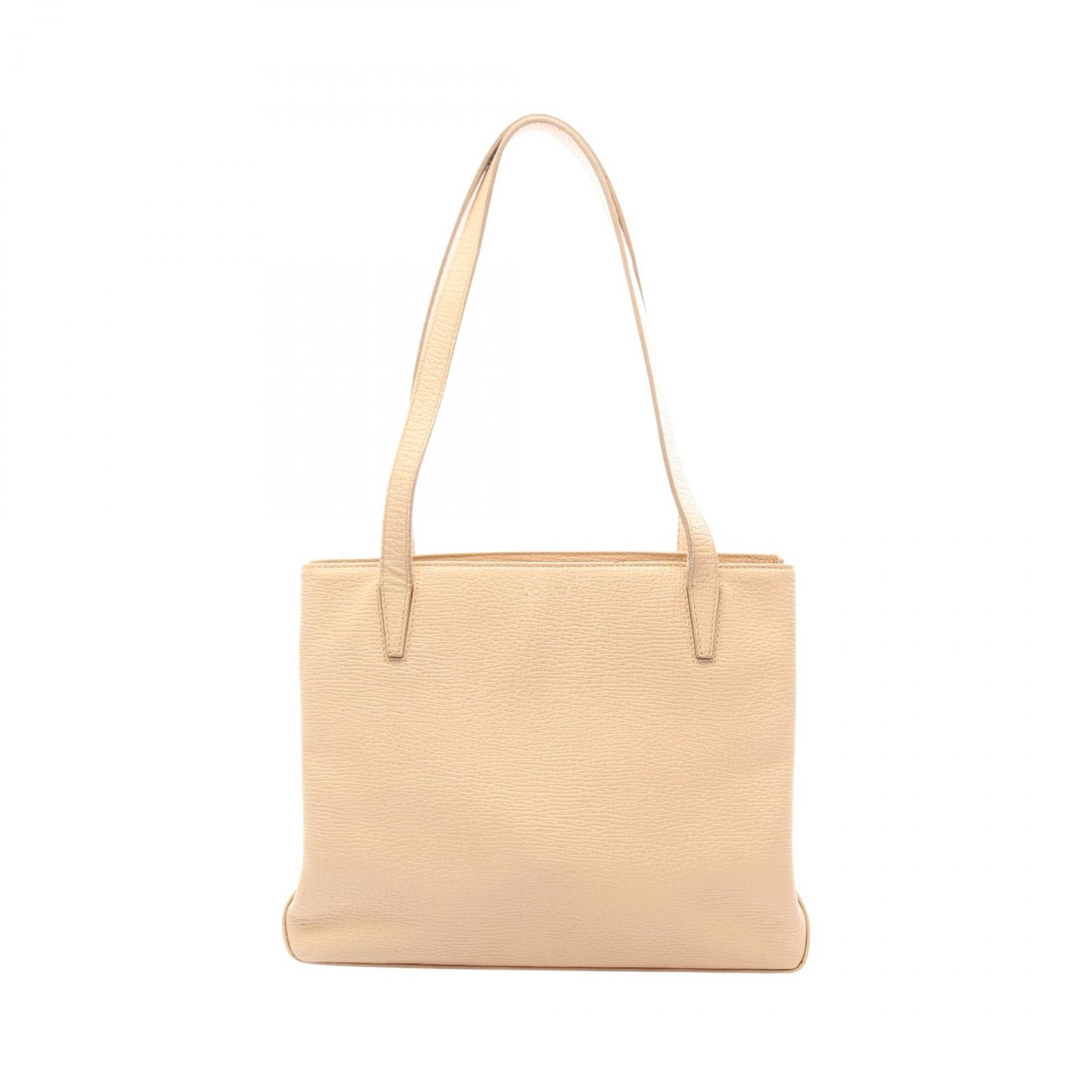 ロエベ LOEWE トートバッグ ベージュ レザー トートバッグ レディース