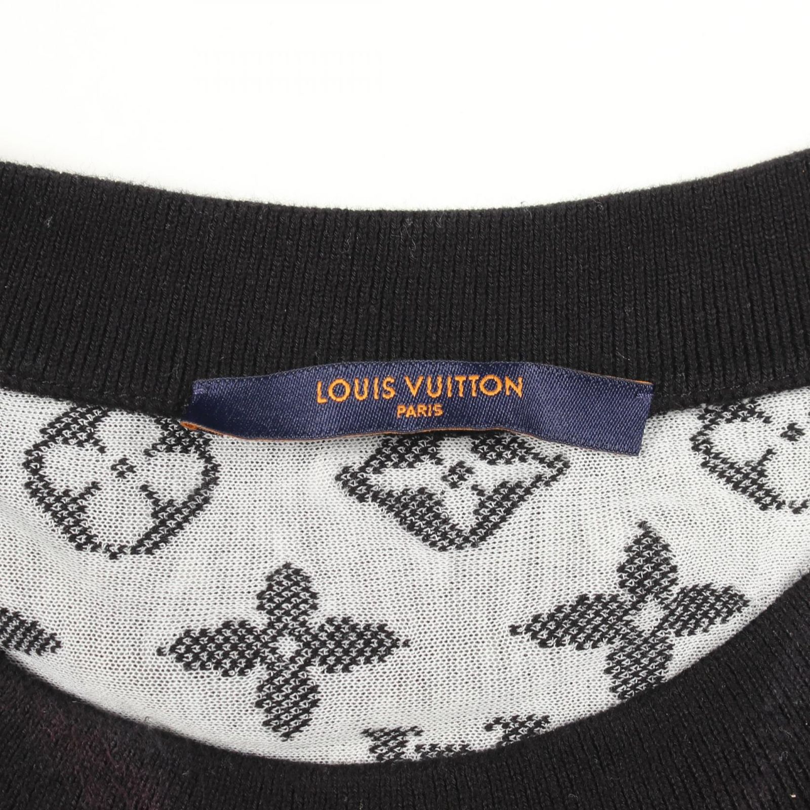 ルイ・ヴィトン LOUIS VUITTON 半袖Tシャツ モノグラム シースルー