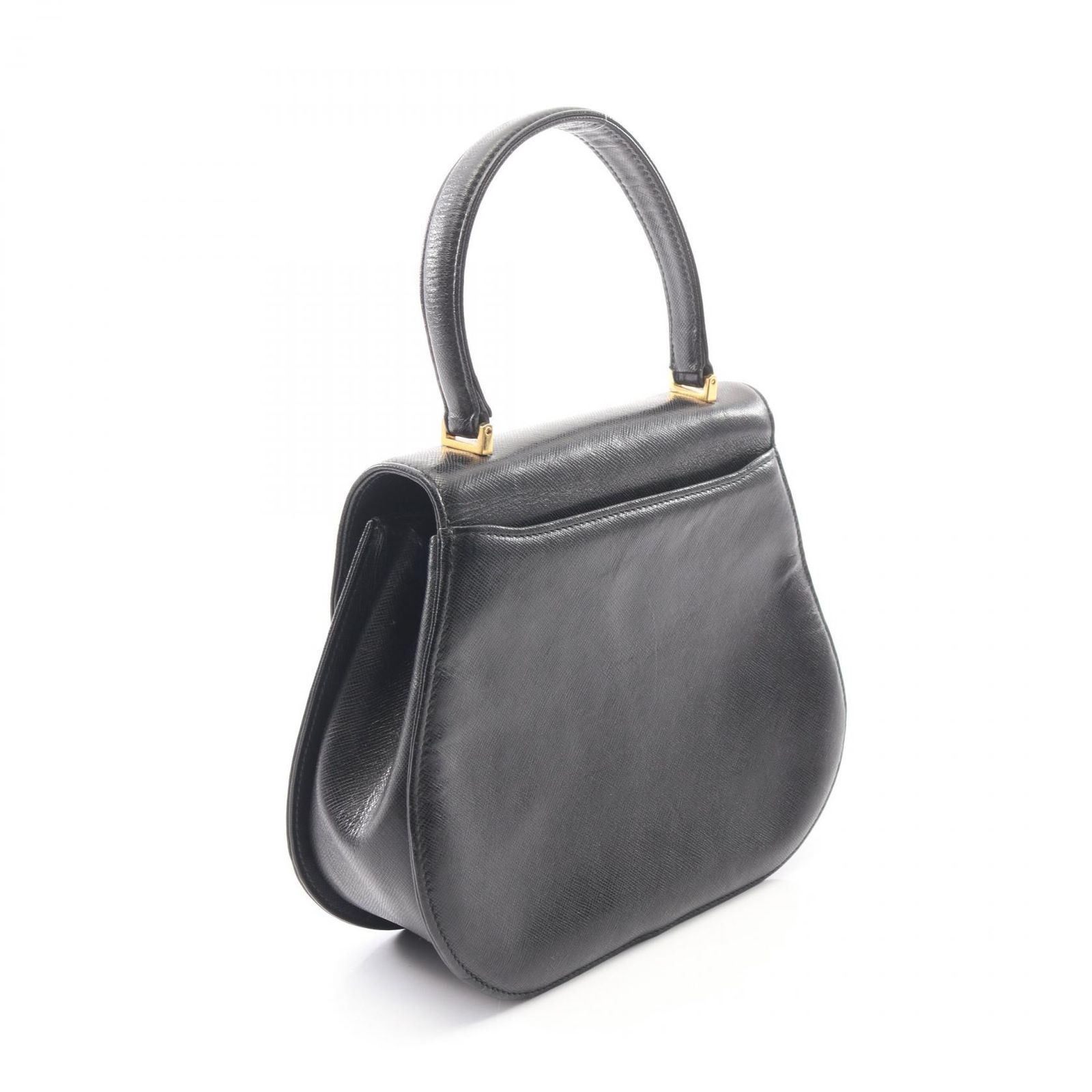 ⭐️SALE⭐ジバンシイ　ハンドバッグ　2way レザー　フラップ　ターンロック ジバンシィ GIVENCHY ハンドバッグ ターンロック 2WAY ブラック レザー
